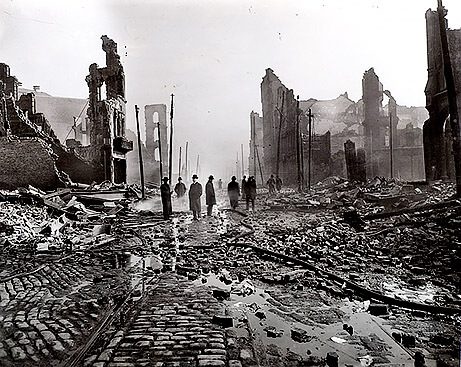 Little Italy after 1904 Great Fire of Baltimore